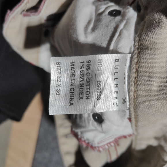 Bullhead Dillon Skinny Men's Jeans Denim Plum Red Size 32x30 - Picture 8 of 8